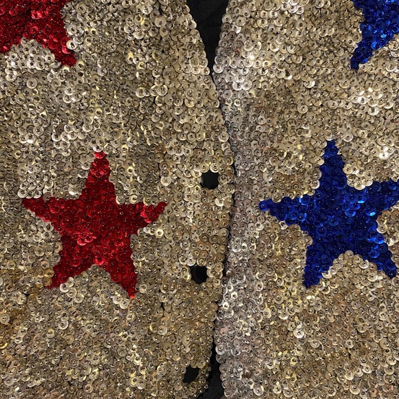 Vintage Indonesian handmade sequin vest - Picture 3 of 5